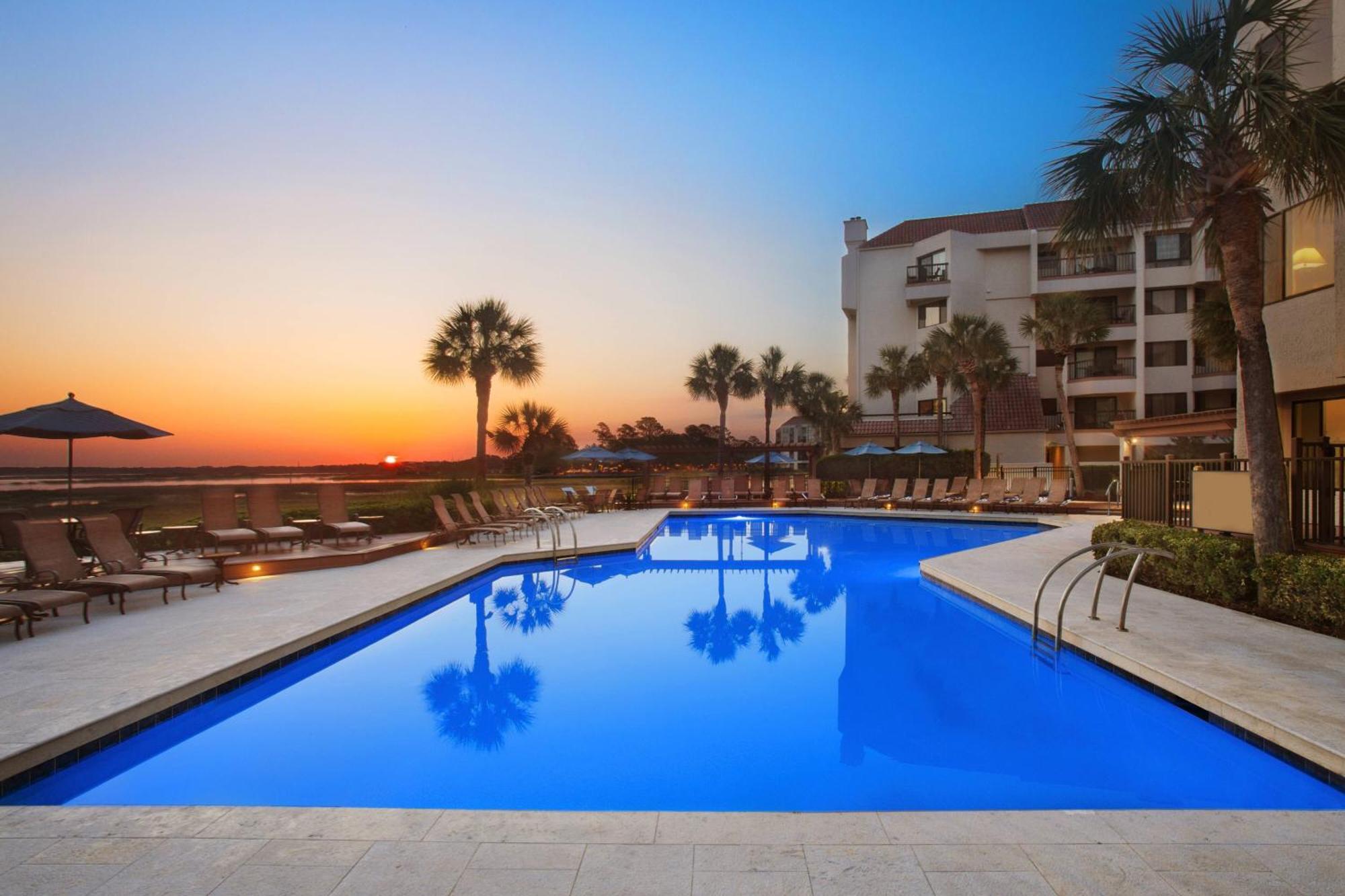 Marriott'S Harbour Point And Sunset Pointe At Shelter Cove Hotel Hilton Head Island Exterior foto