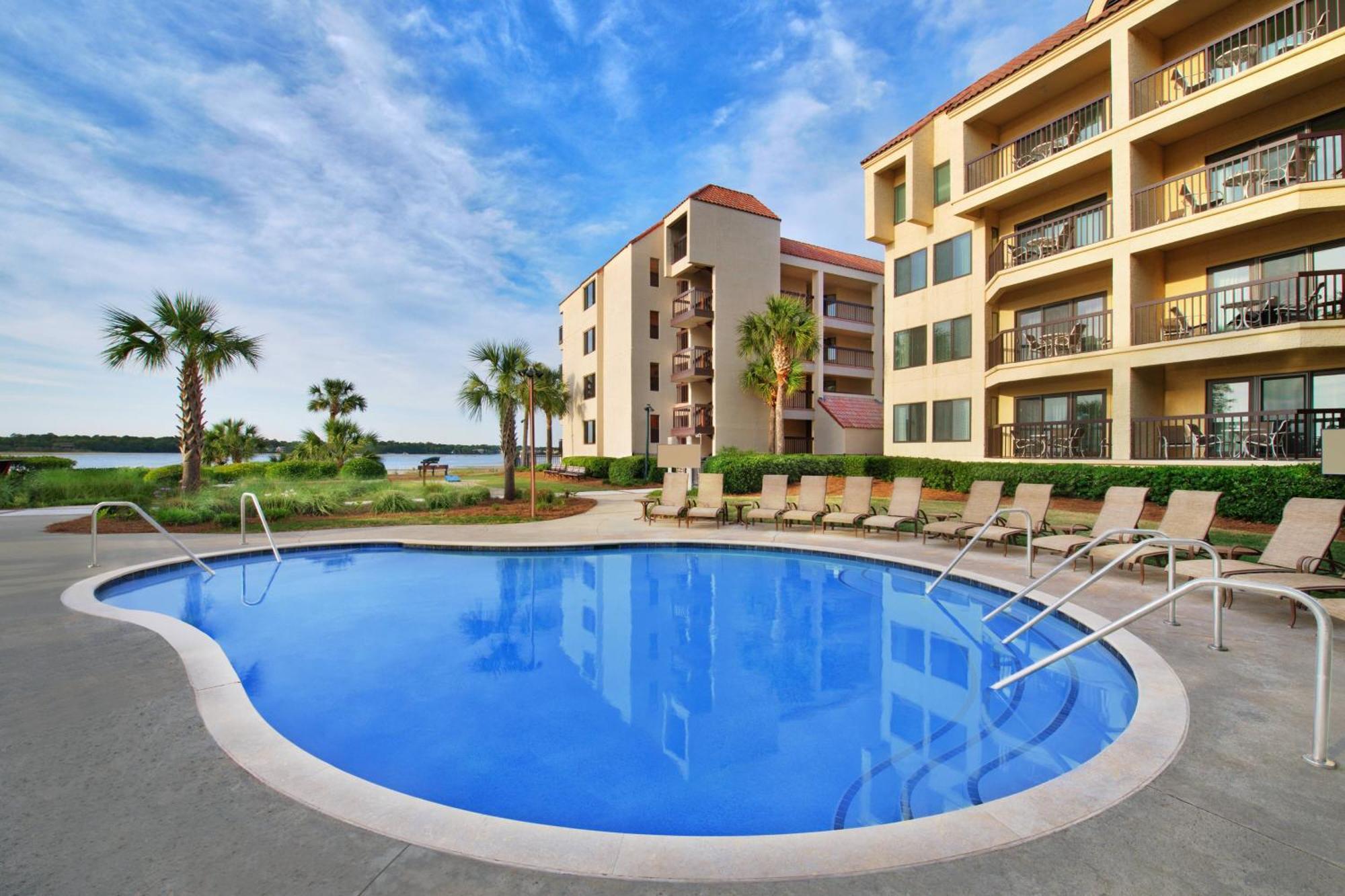Marriott'S Harbour Point And Sunset Pointe At Shelter Cove Hotel Hilton Head Island Exterior foto